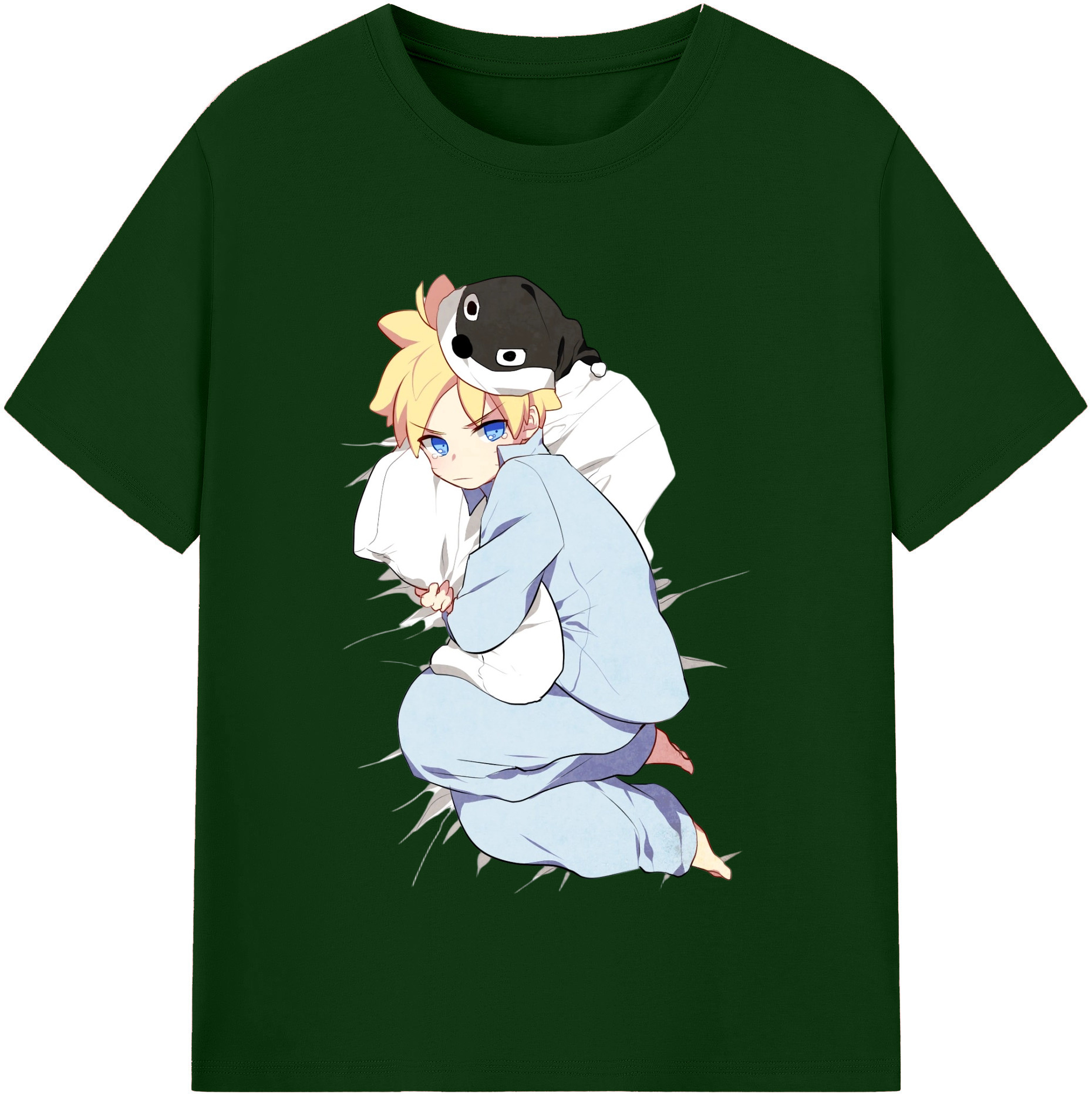 （画像用） NARUTO -ナルト- うずまき ナルト Uzumaki Naruto 綿100％半袖Tシャツ（フロントプリント）
